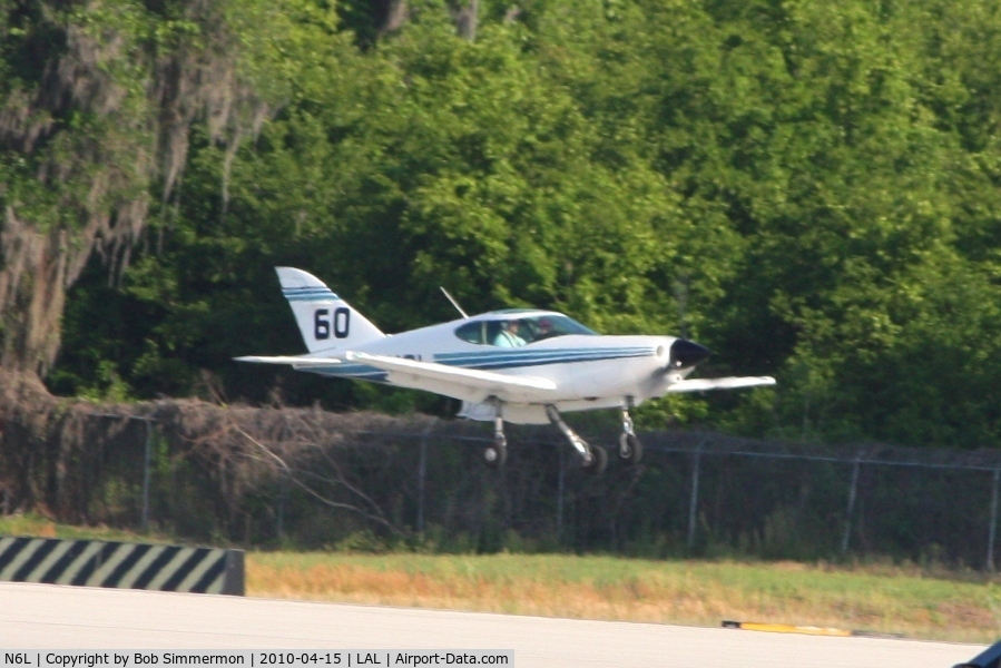 N6L, Swearingen SX300 C/N 19, Arriving at Lakeland, FL during Sun N Fun 2010.