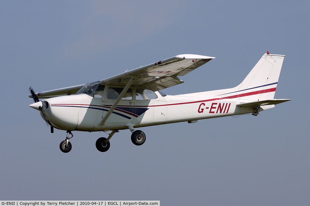 G-ENII, 1975 Reims F172M Skyhawk Skyhawk C/N 1352, at Fenland on a fine Spring day for the 2010 Vintage Aircraft Club Daffodil Fly-In