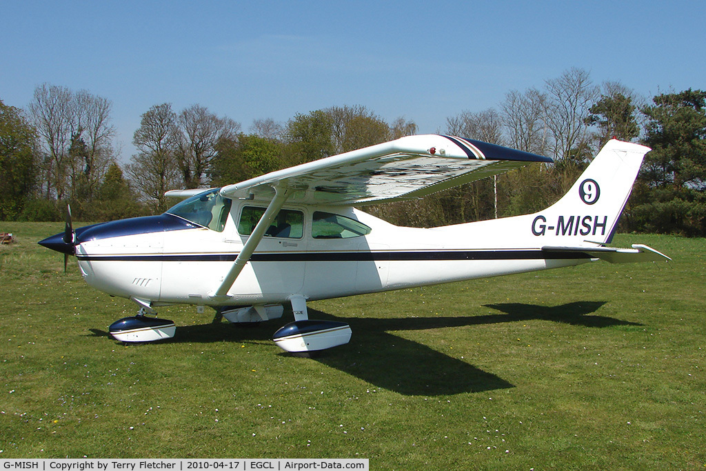 G-MISH, 1981 Cessna 182R Skylane C/N 182-67888, at Fenland on a fine Spring day for the 2010 Vintage Aircraft Club Daffodil Fly-In