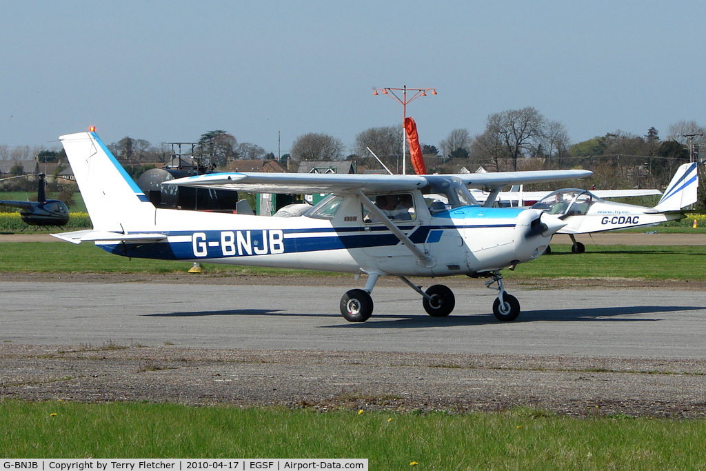 G-BNJB, 1981 Cessna 152 C/N 152-84865, 1981 Cessna CESSNA 152 at Peterborough Conington