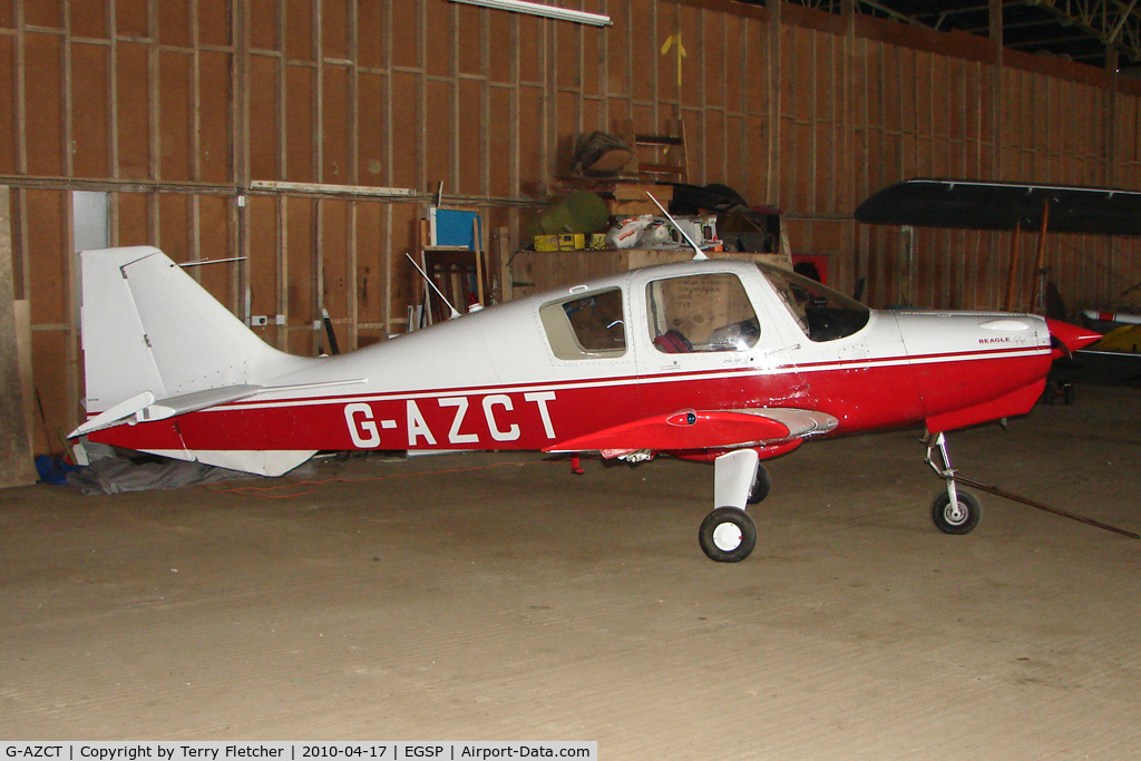 G-AZCT, 1970 Beagle B-121 Pup Series 1 (Pup 100) C/N B121-161, 1970 Beagle Aircraft Ltd BEAGLE B121 SERIES 1 at Peterborough Sibson