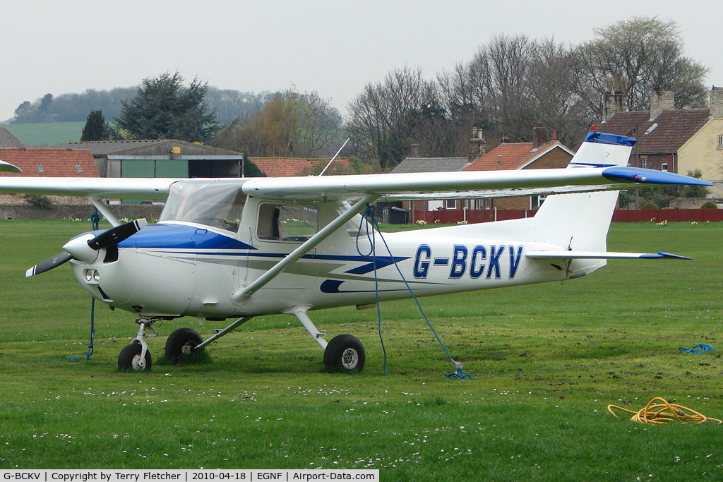 G-BCKV, 1974 Reims FRA150L Aerobat C/N 0251, 1974 Reims Aviation Sa REIMS CESSNA FRA150L at Netherthorpe
