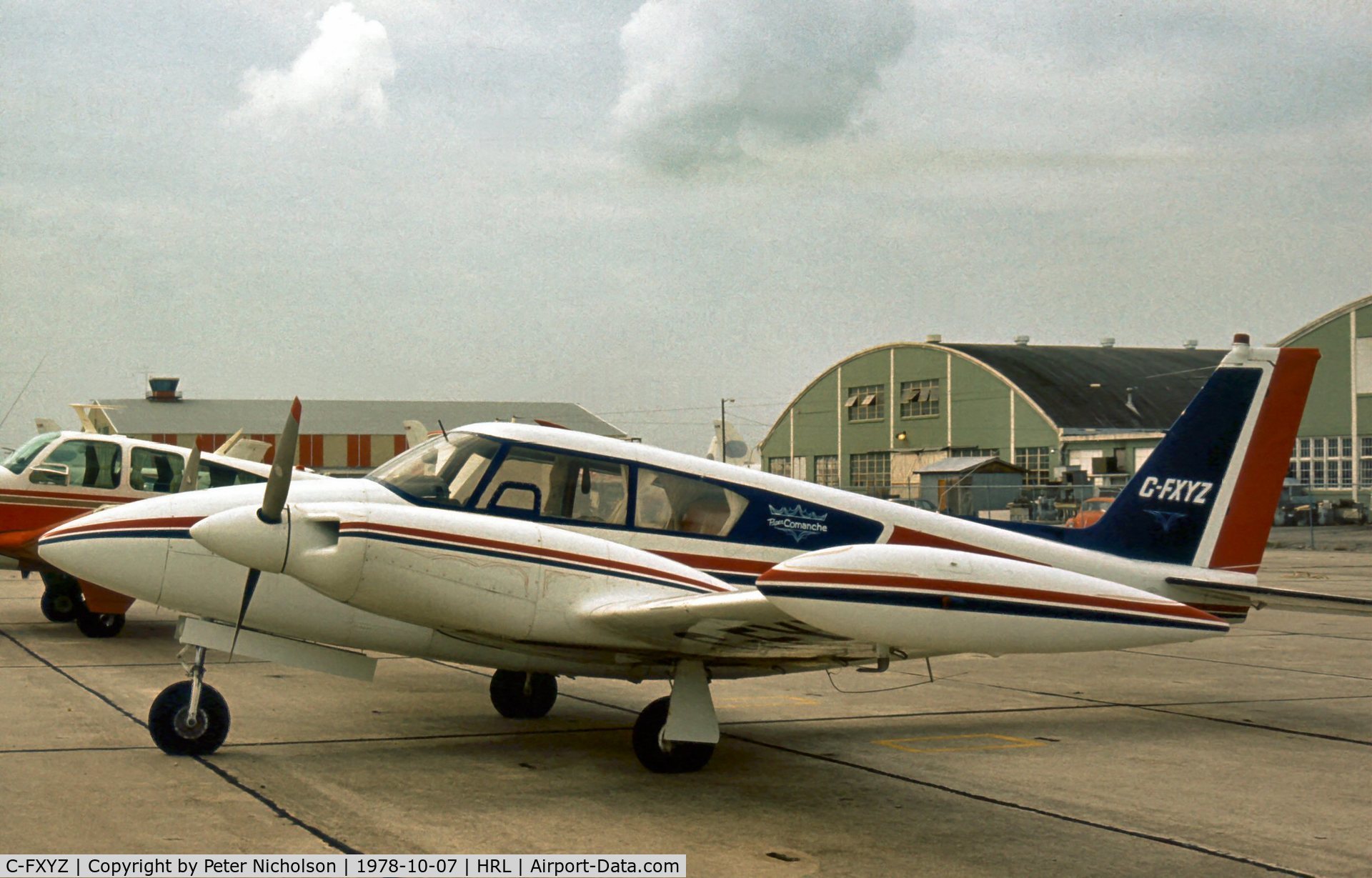C-FXYZ, 1963 Piper PA-30-160 B Twin Comanche C/N 30-146, PA-30 Twin Comanche seen at Harlingen at the 1978 Confederate Air Force's Airshow.