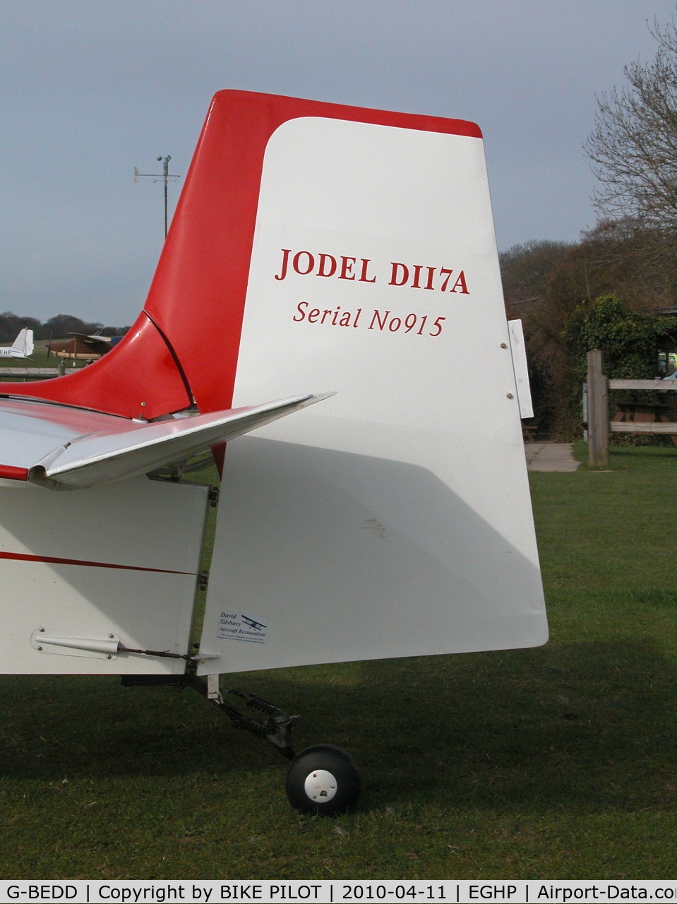 G-BEDD, 1958 Jodel D-117A C/N 915, JODEL FLY-IN 2010-04-11