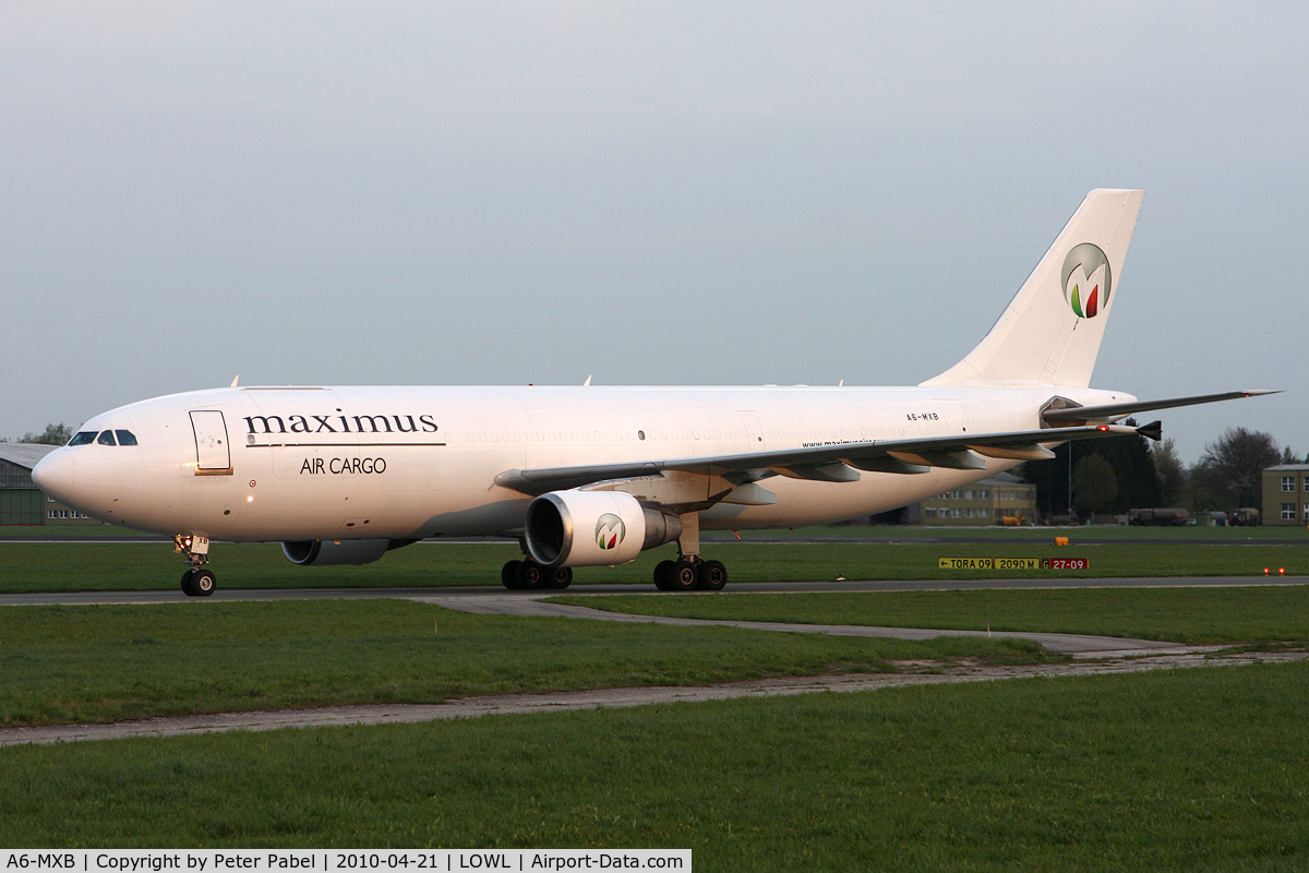 A6-MXB, 1996 Airbus A300B4-622F C/N 767, Maximus Air Cargo
