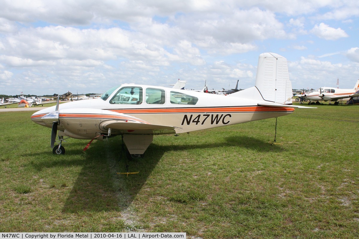 N47WC, 1959 Beech 95 C/N TD-241, Beech 95