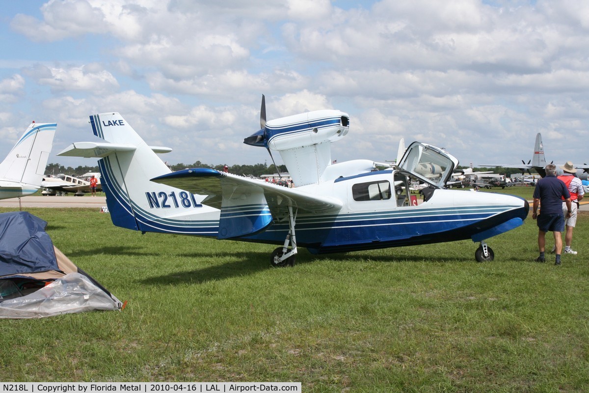 N218L, Aerofab Inc Lake LA-250 C/N 68, Lake 250