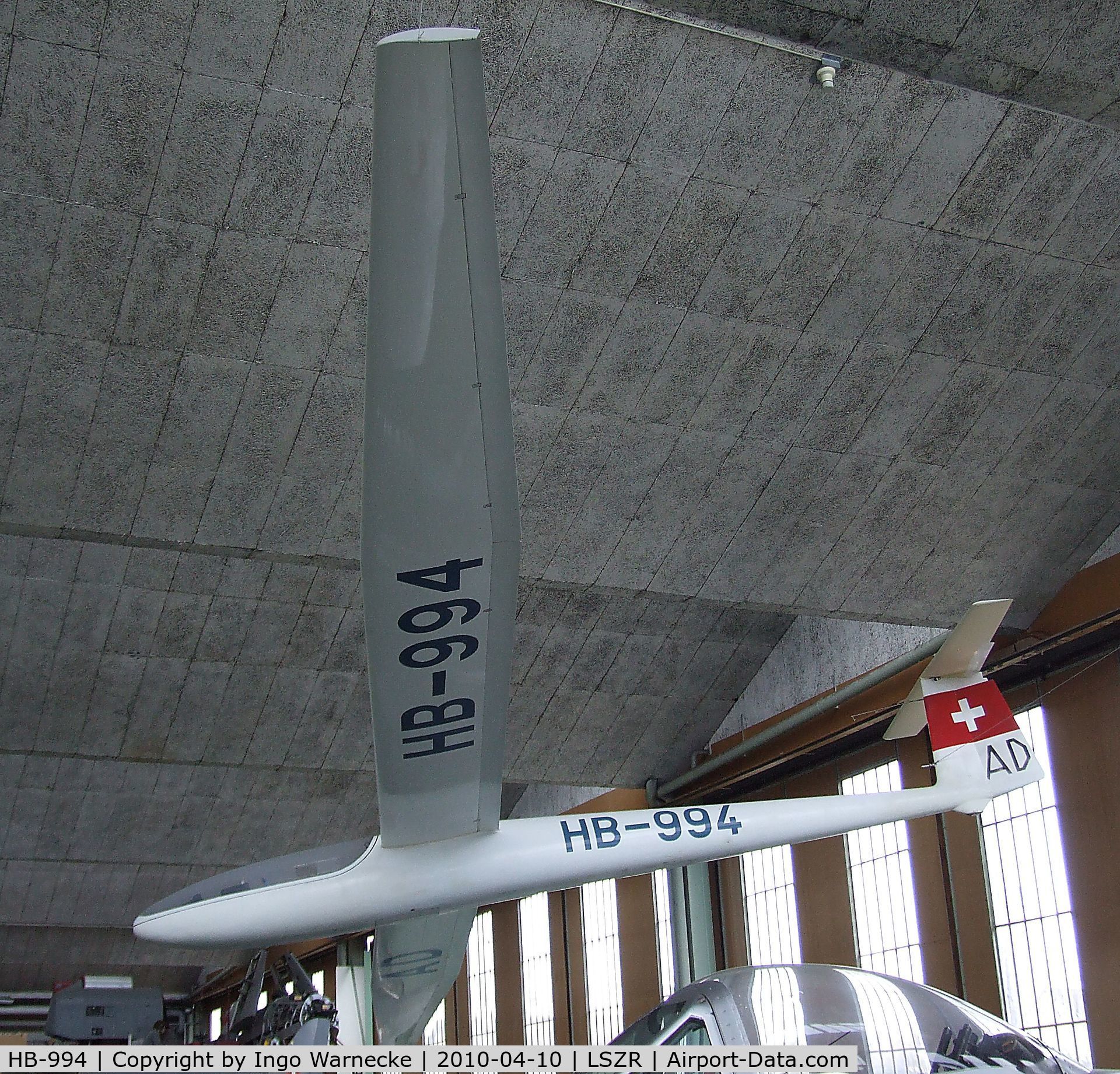 HB-994, Ffa Flugzeugwerke Altenrhein Diamant 16.5 C/N 065, FFA Diamant 16.5 at the Fliegermuseum Altenrhein