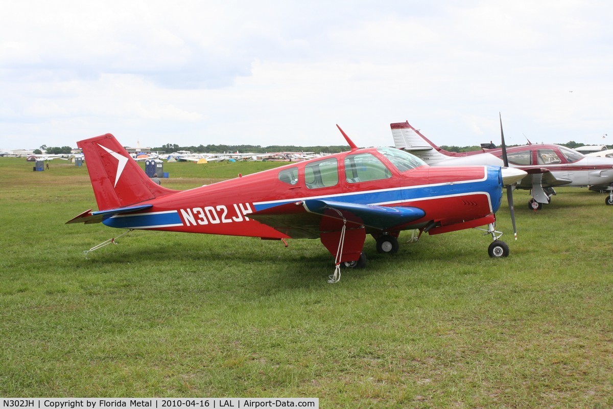 N302JH, 1962 Beech 35-B33 Debonair C/N CD-517, Beech 33