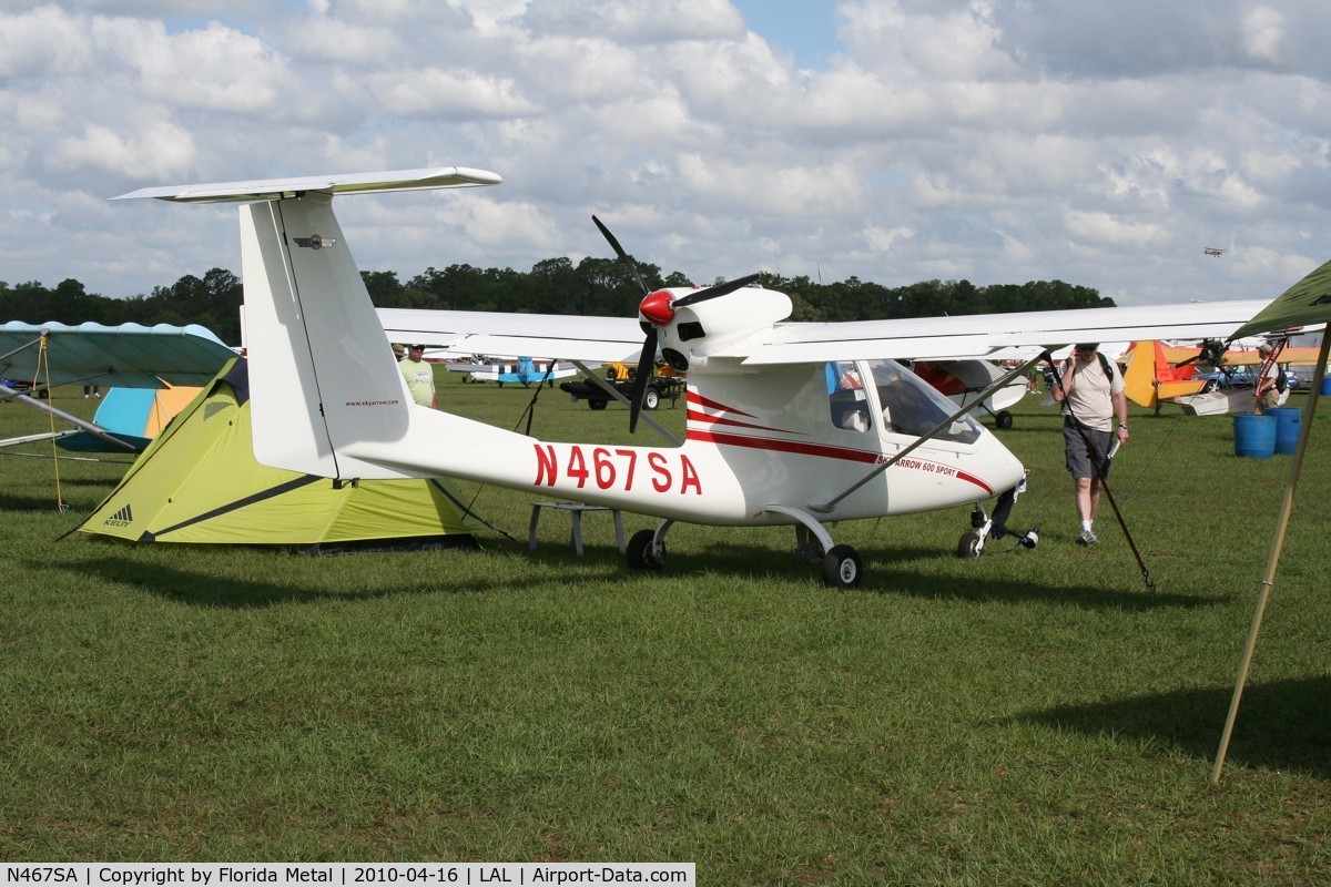 N467SA, 2007 Iniziative Industriali Italiane Sky Arrow 600 Sport C/N LSA016, Sky Arrow 600 Sport