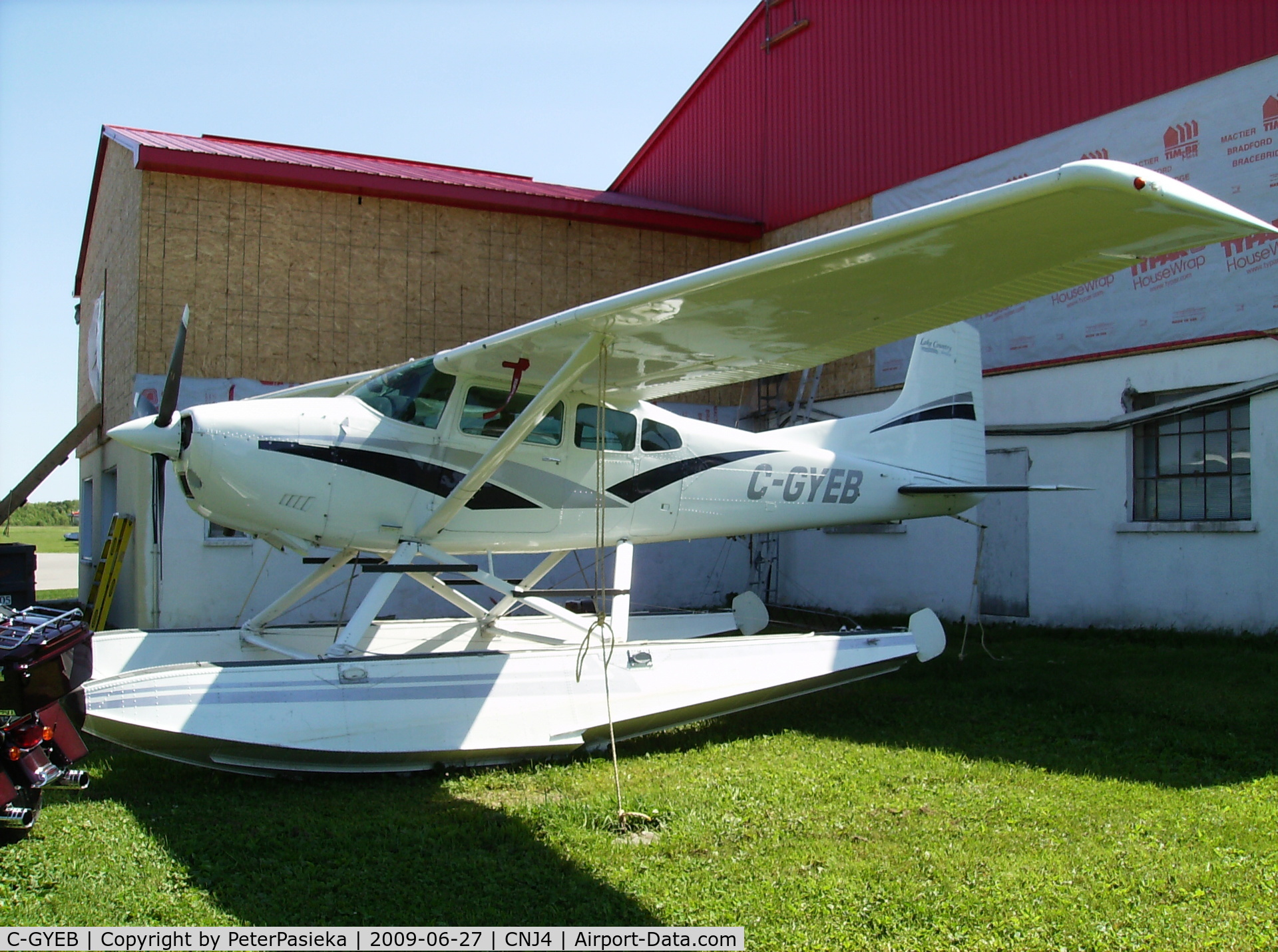 C-GYEB, 1976 Cessna A185F Skywagon 185 C/N 18503017, @ Orillia Airport