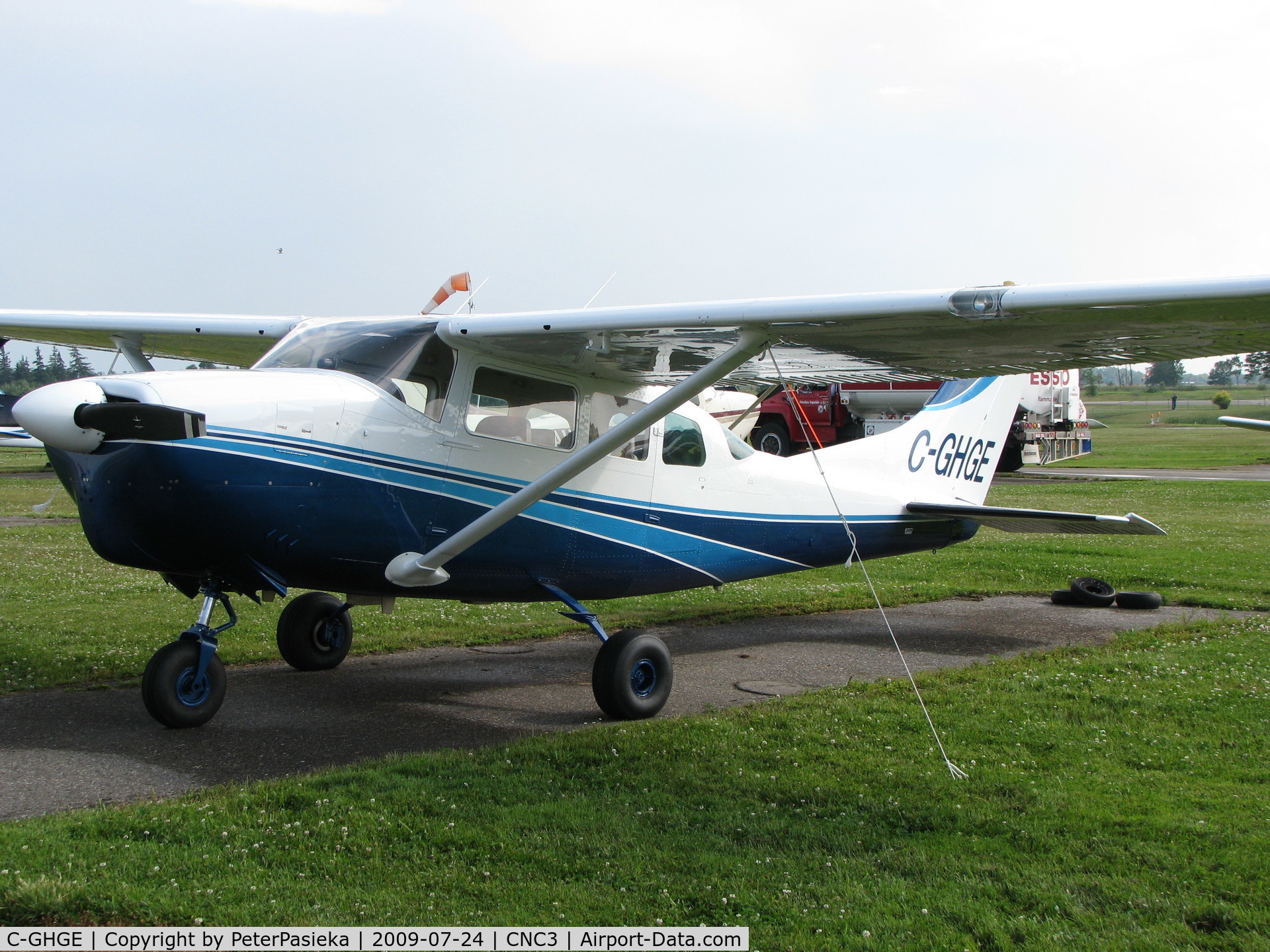 C-GHGE, 1963 Cessna 210-5 (205) C/N 205 0459, @ Brampton Airport