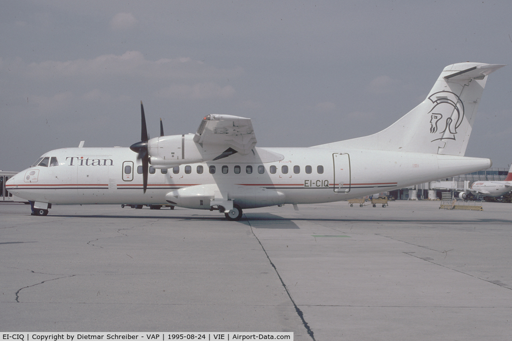 EI-CIQ, 1988 ATR 42-300 C/N 113, Titan Airways ATR42