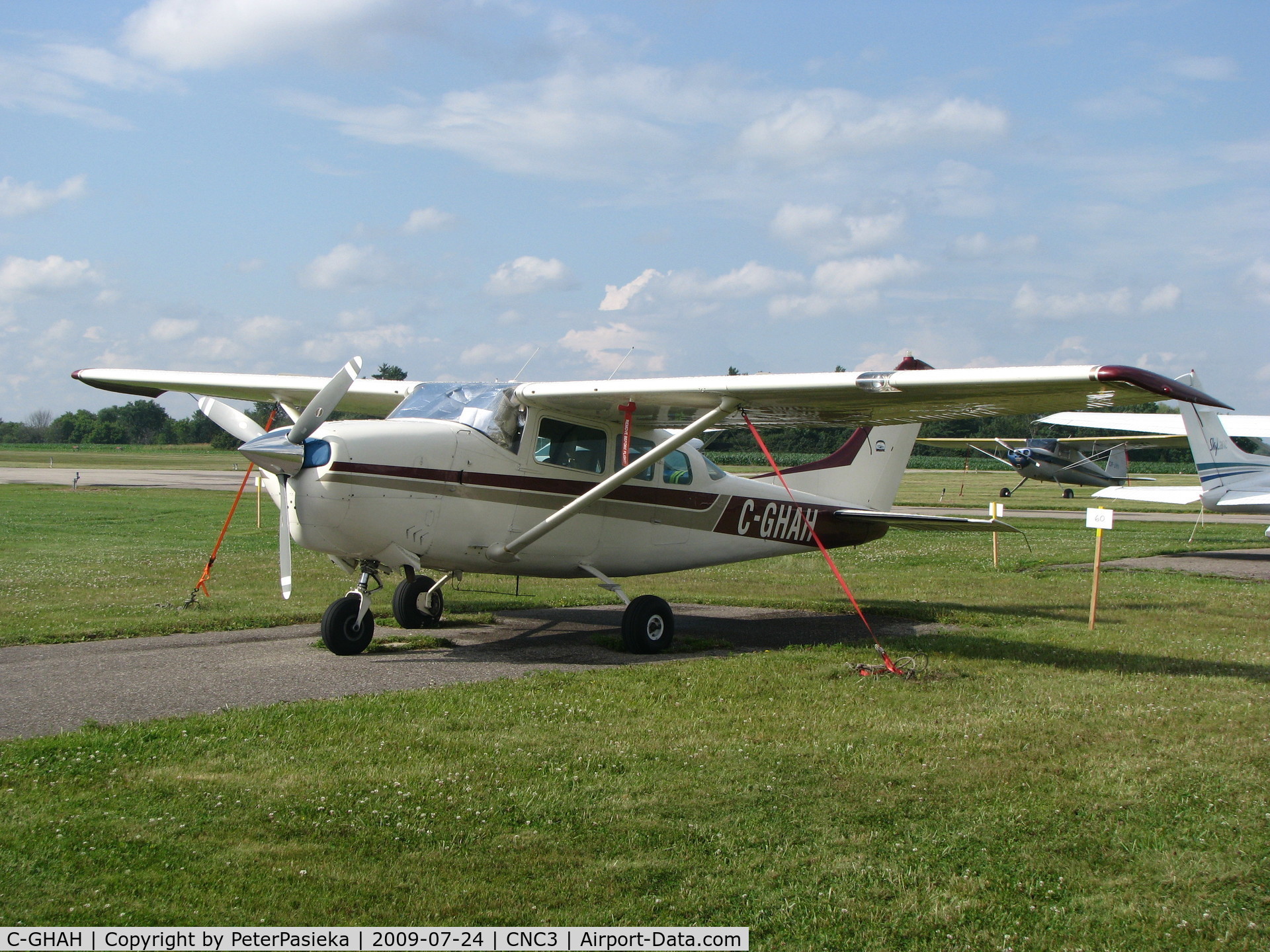 C-GHAH, 1964 Cessna 210-5A (205A) C/N 205-0544, @ Brampton Airport