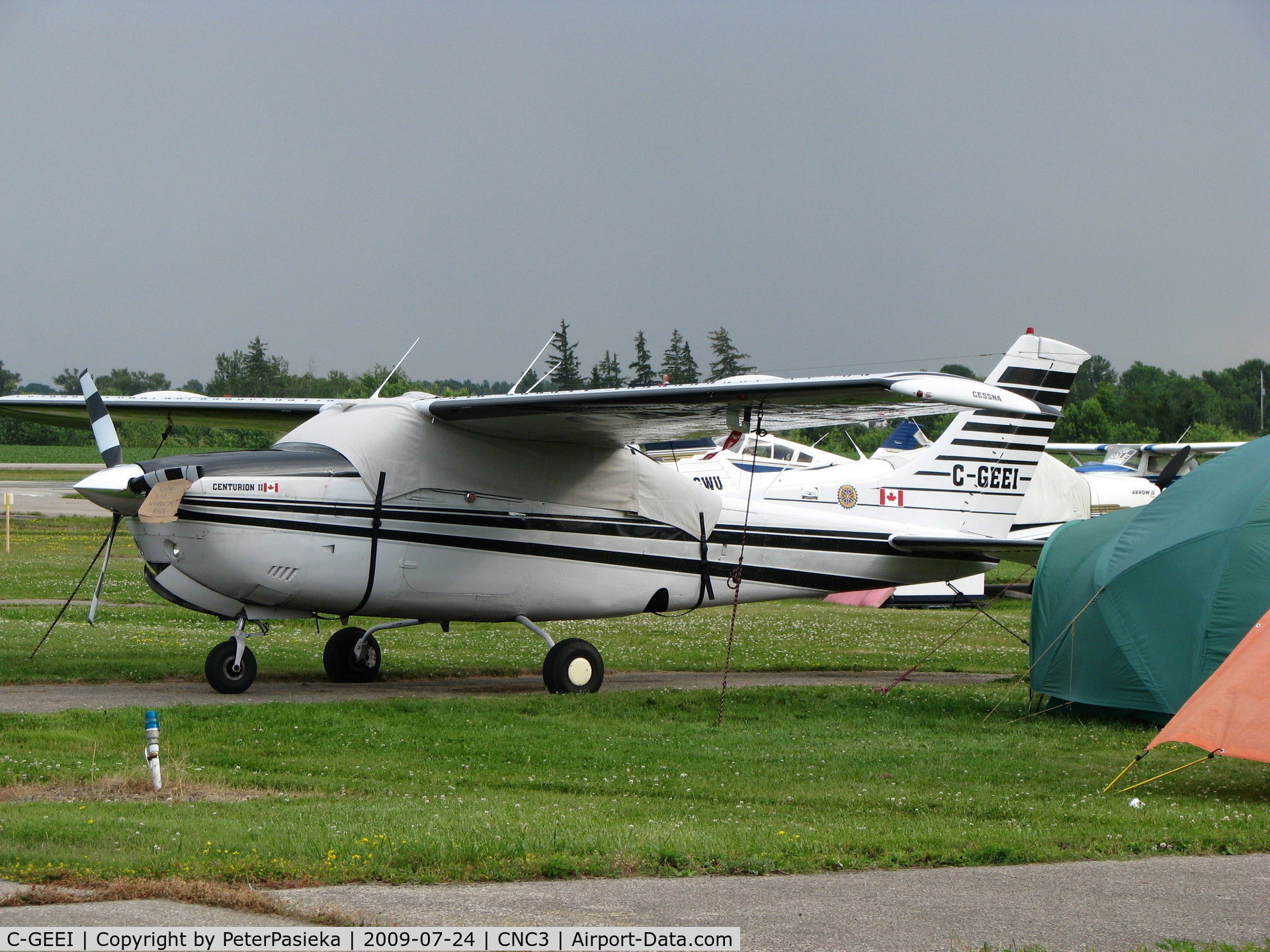 C-GEEI, 1979 Cessna T210N Turbo Centurion C/N T21063500, @ Brampton Airport