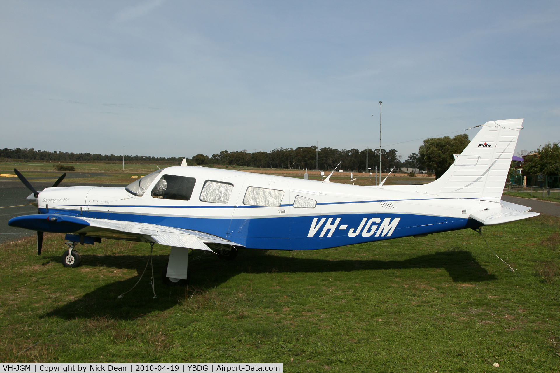 VH-JGM, 1980 Piper PA-32R-301 Saratoga II HP C/N 32R-8013009, YBDG