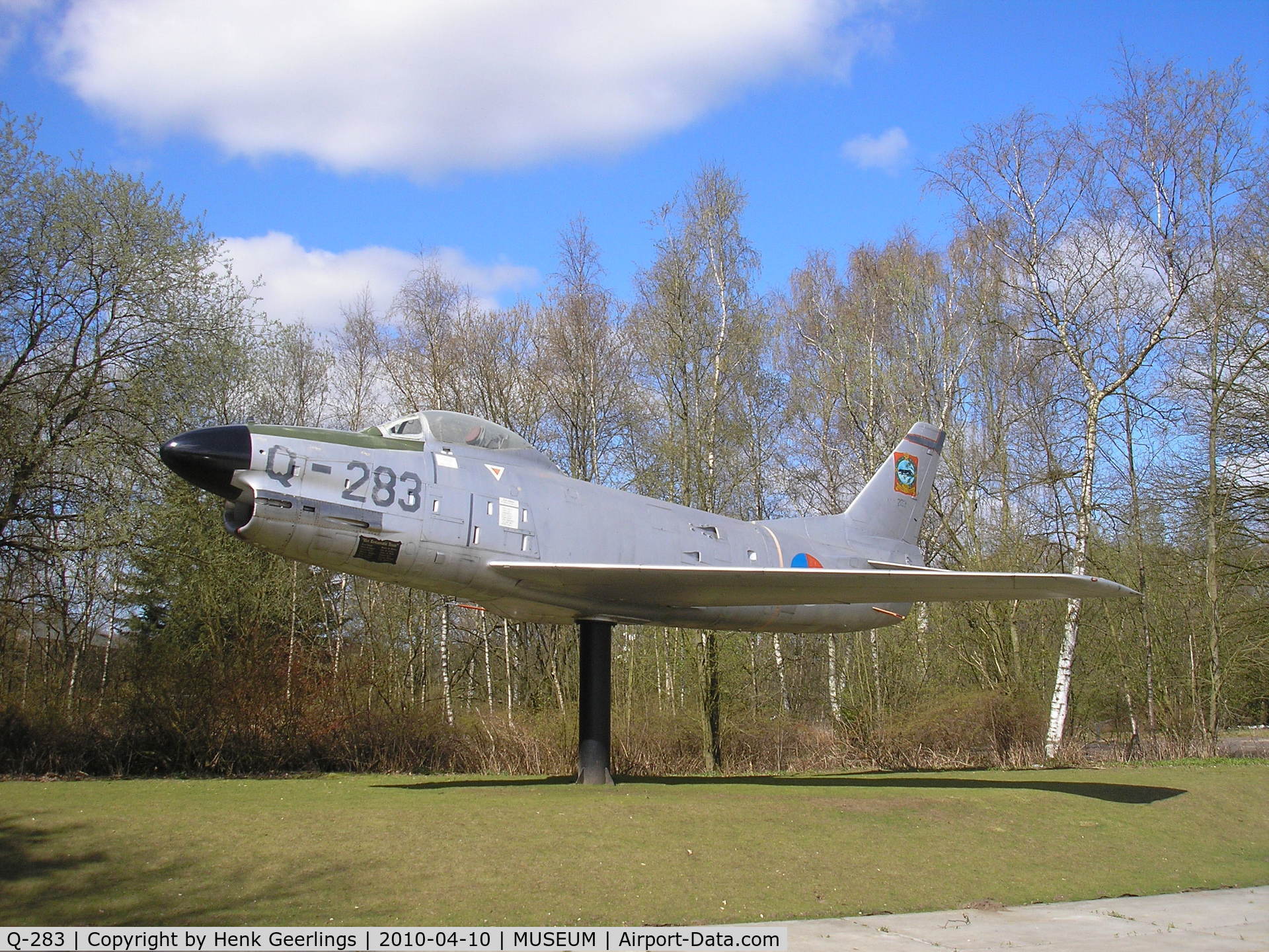 Q-283, 1955 North American F-86K Sabre C/N 213-53, MLM Dutch AF Museum - Soesterberg
