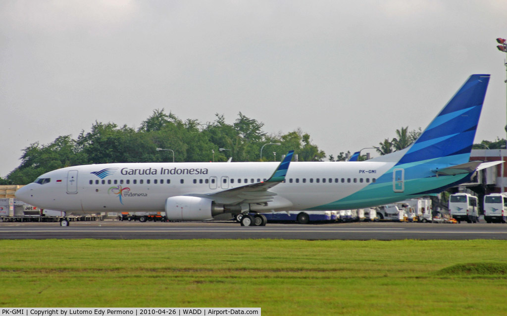 PK-GMI, 2010 Boeing 737-8U3 C/N 30143, Garuda Indonesia