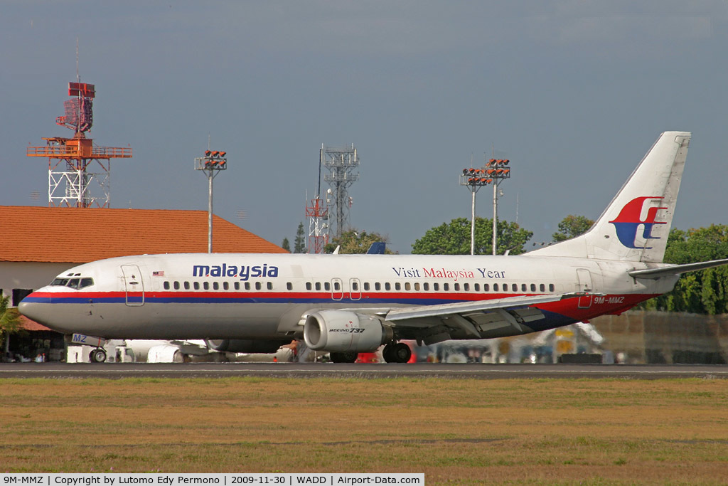 9M-MMZ, Boeing 737-4H6 C/N 26457, Malaysian Airlines