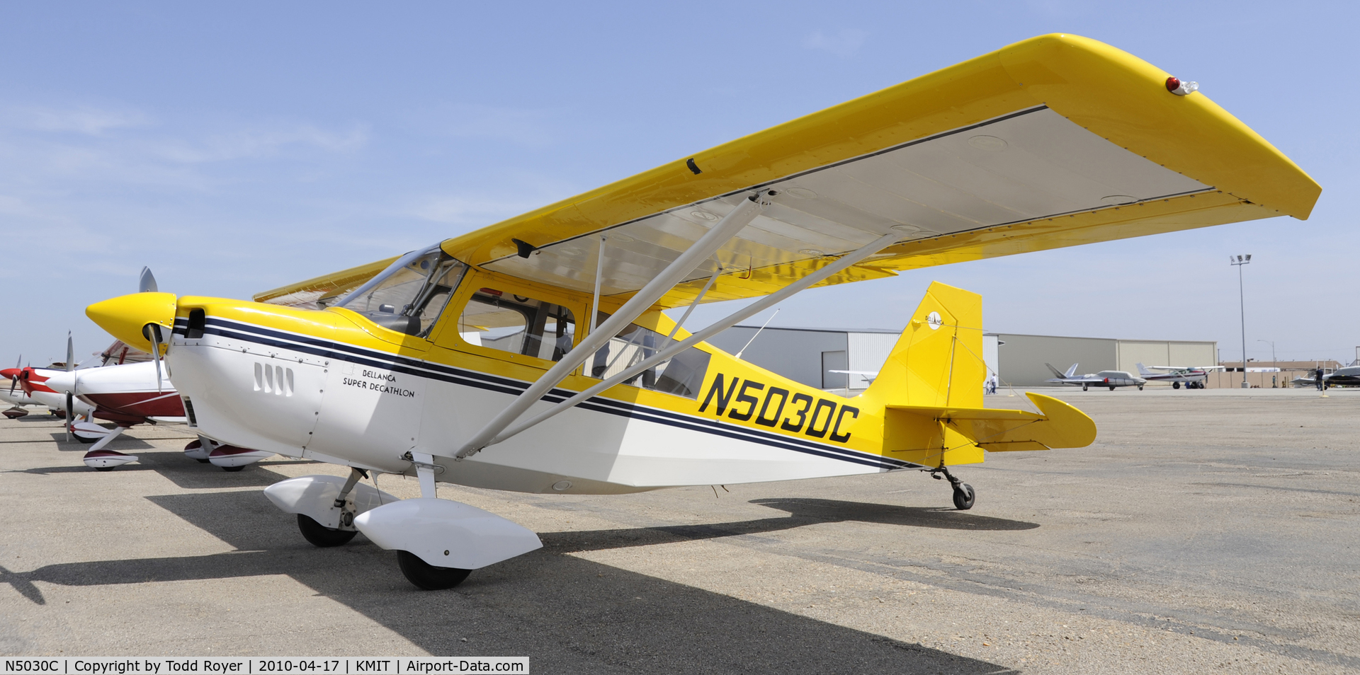 N5030C, 1978 Bellanca 8KCAB Super Decathlon C/N 448-78, Minter Field fly in 2010