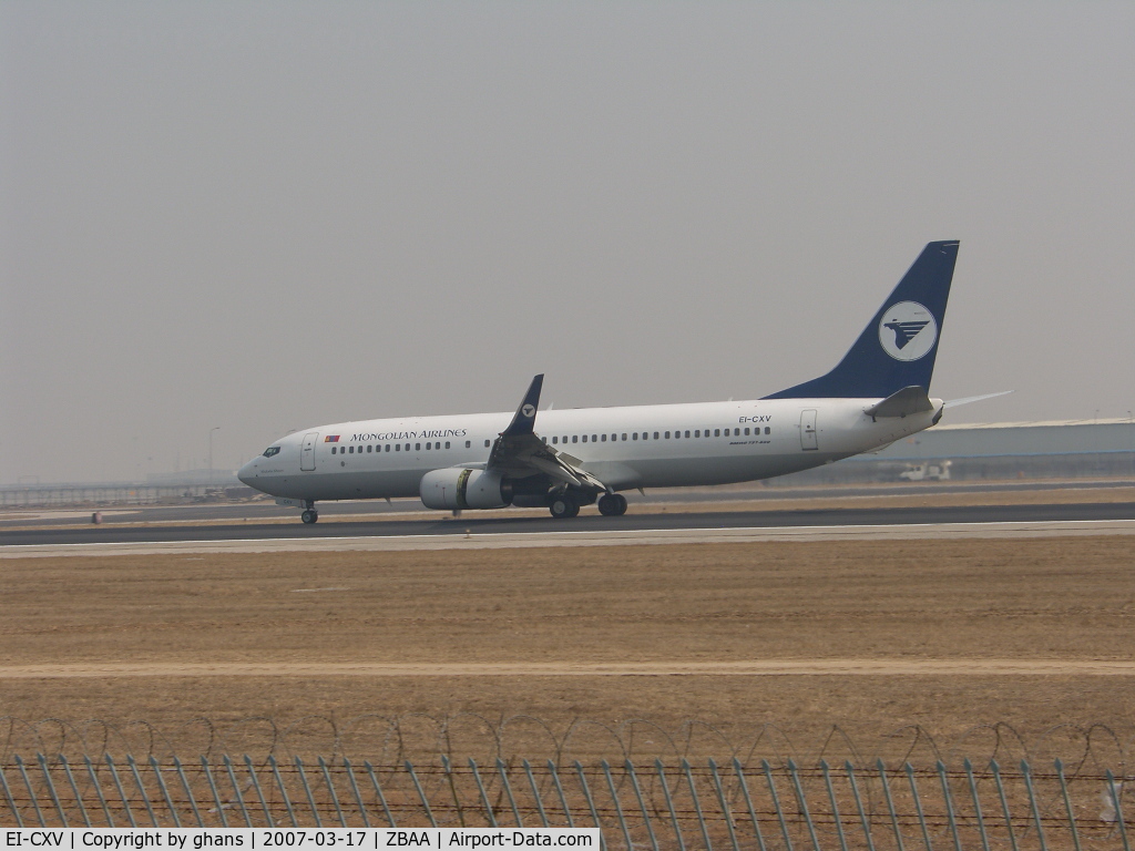 EI-CXV, 2002 Boeing 737-8CX C/N 32364, Mongolian Airlines