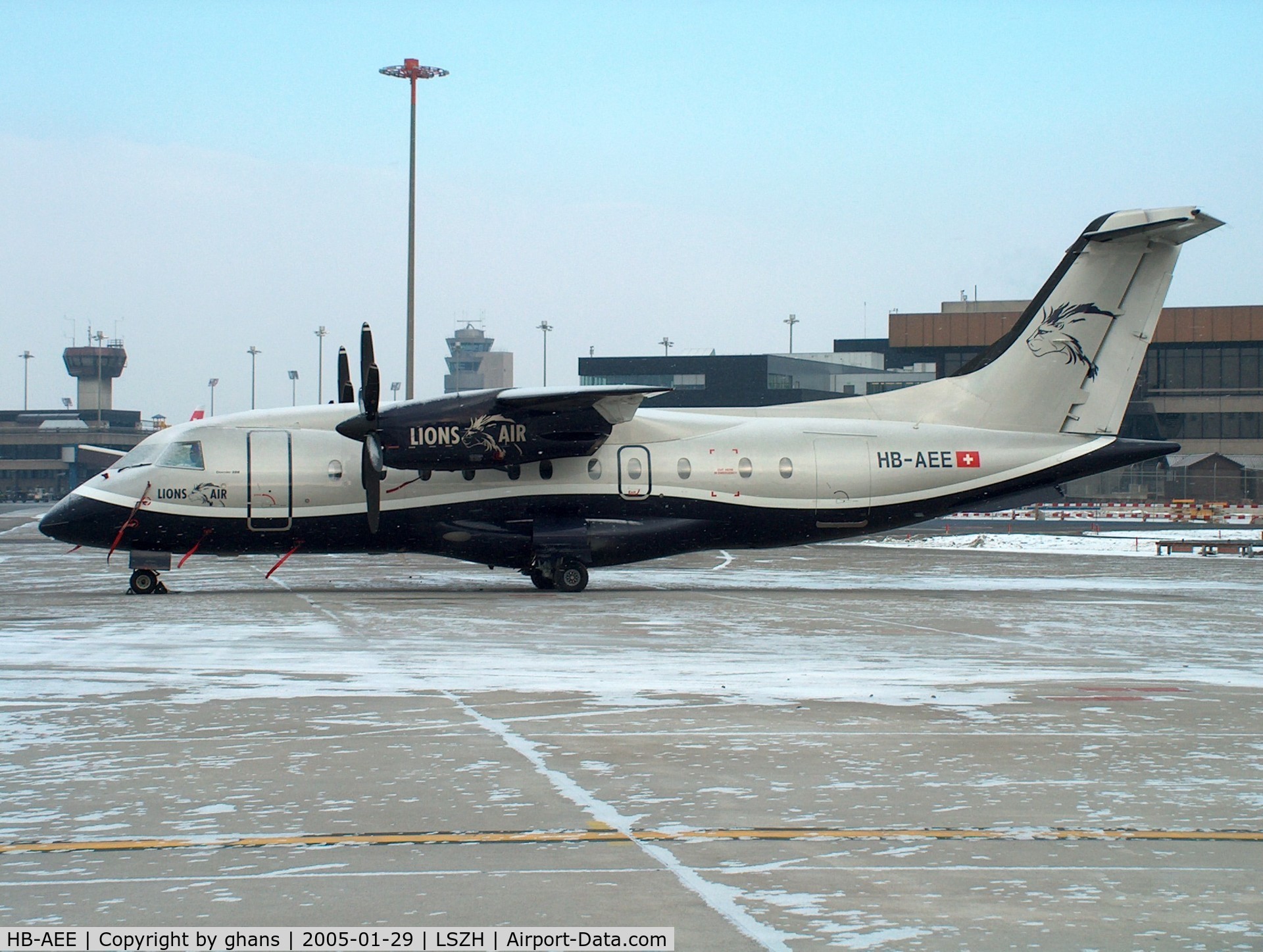 HB-AEE, 1993 Dornier 328-110 C/N 3005, Operated by Lions Air