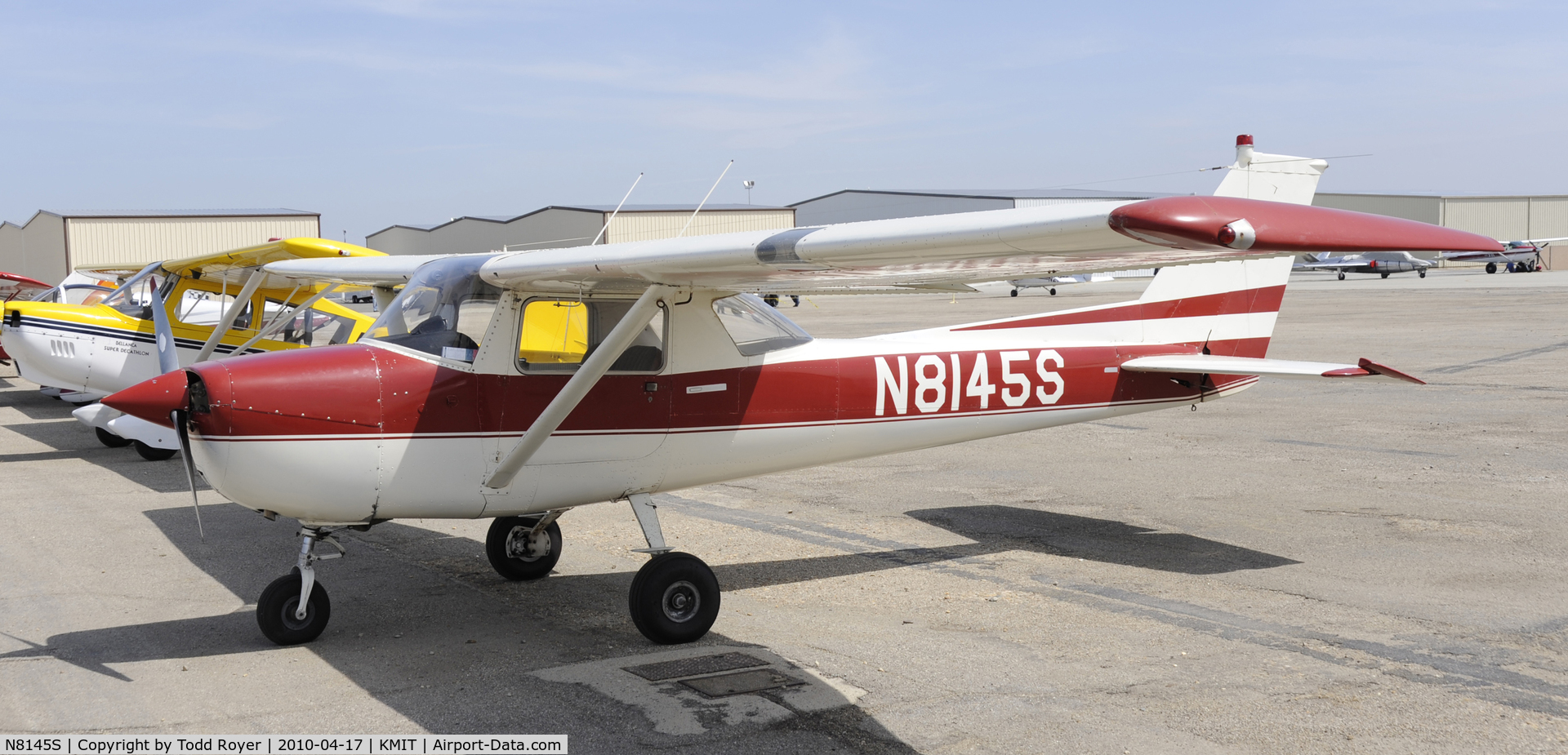 N8145S, 1965 Cessna 150F C/N 15061745, Minter Field fly in 2010