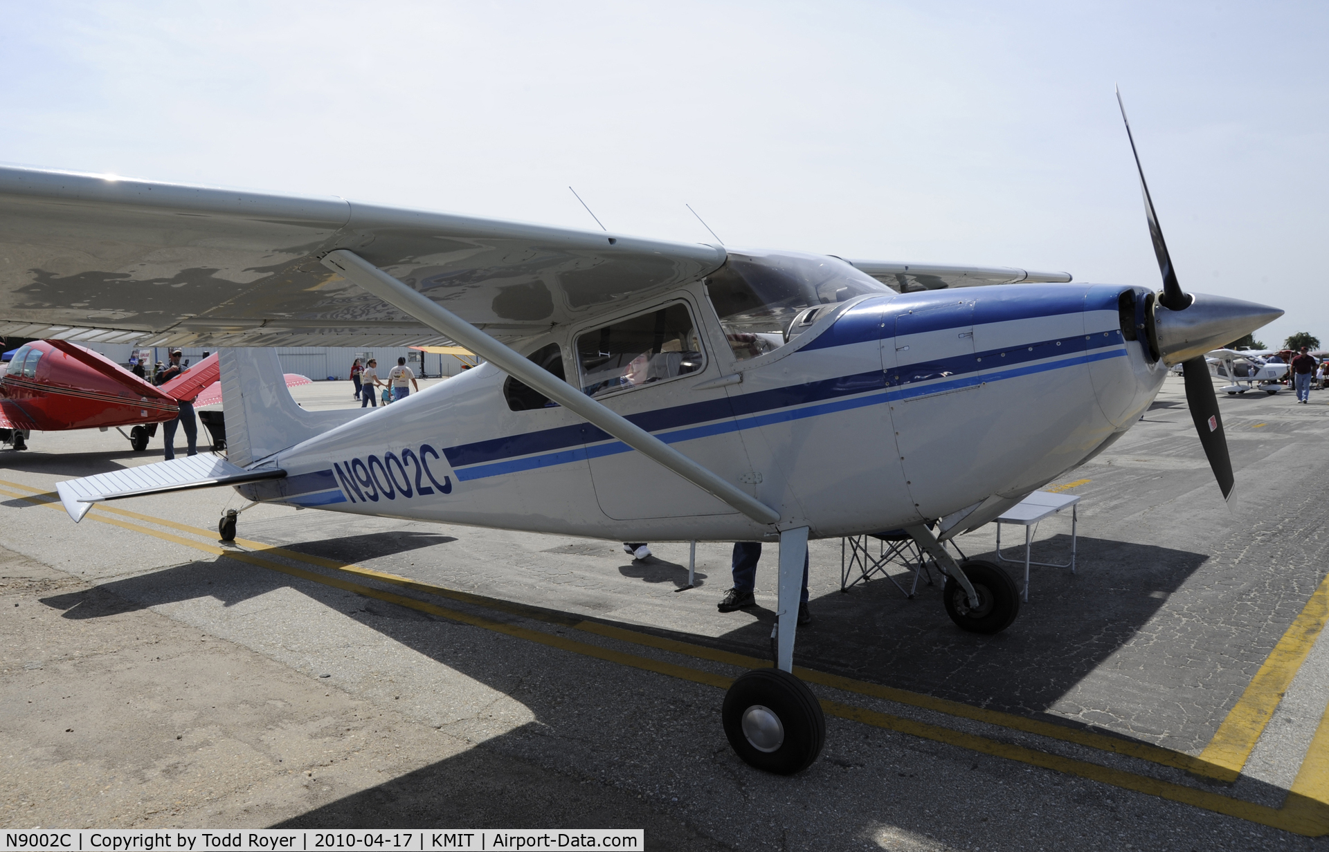 N9002C, 1954 Cessna 180 C/N 31050, Minter Field fly in 2010