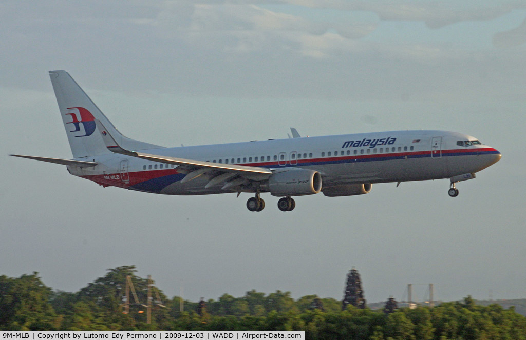 9M-MLB, 2006 Boeing 737-8Q8 C/N 30702, Malaysian Airlines