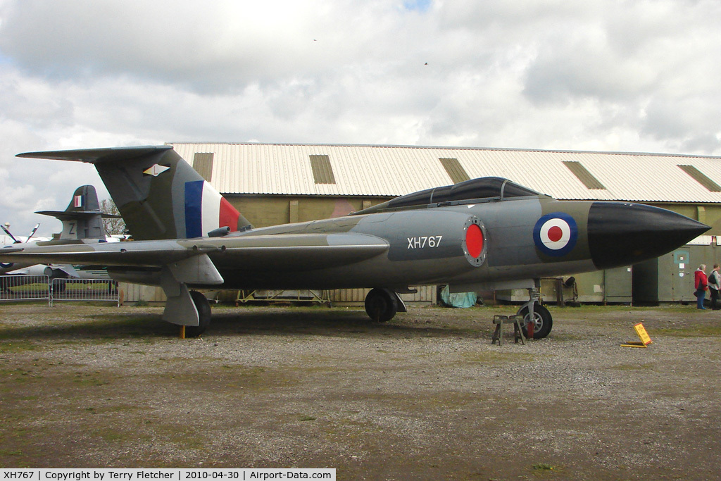 XH767, Gloster Javelin FAW.9 C/N Not found XH767, Javelin displayed at the Yorkshire Air Museum at Elvington