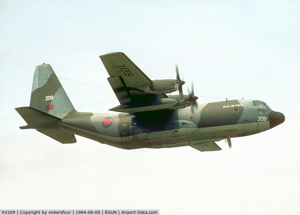 XV209, 1967 Lockheed C-130K Hercules C.1 C/N 382-4235, Royal Air Force. Operated by LTW.