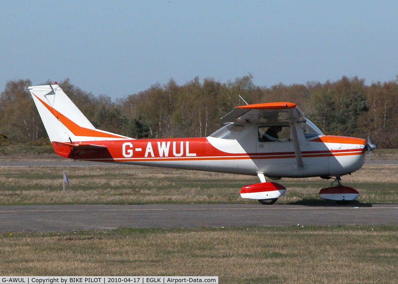 G-AWUL, 1968 Reims F150H C/N 0346, VISITING A/C