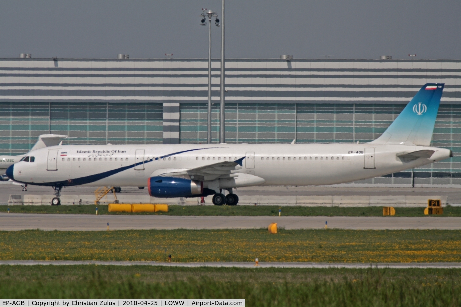 EP-AGB, 2000 Airbus A321-231 C/N 1202, Iran Government