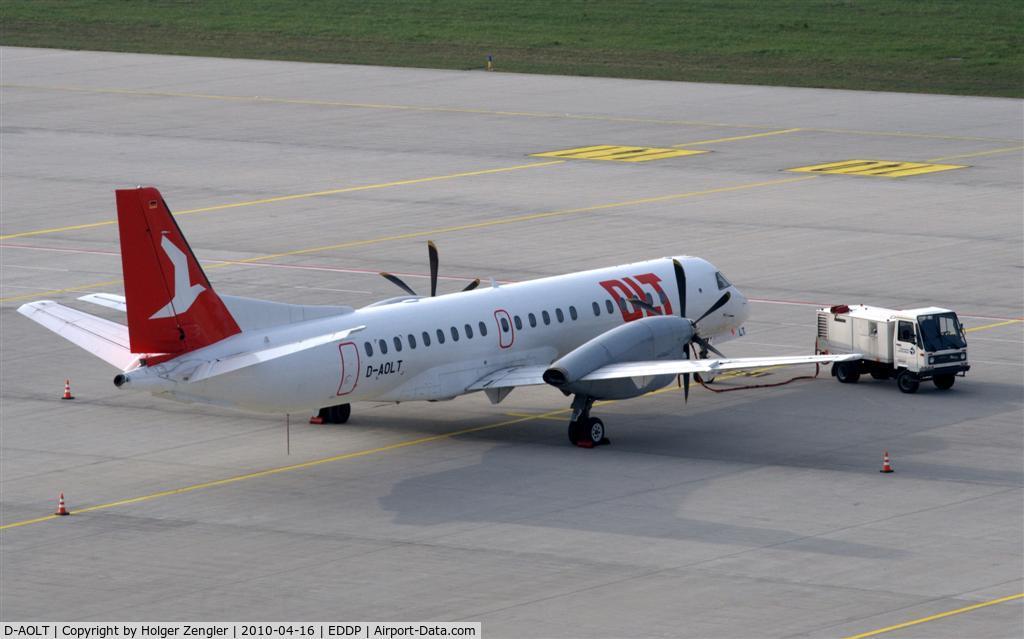 D-AOLT, 1996 Saab 2000 C/N 2000-037, The day each and every came to rest at LEJ