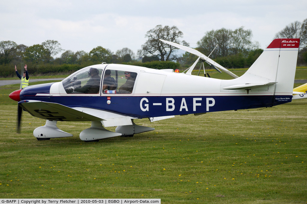 G-BAFP, 1972 Robin DR-400-160 Chevalier C/N 735, 1972 Avions Pierre Robin CEA DR400/160 at Wolverhampton on 2010 Wings and Wheels Day