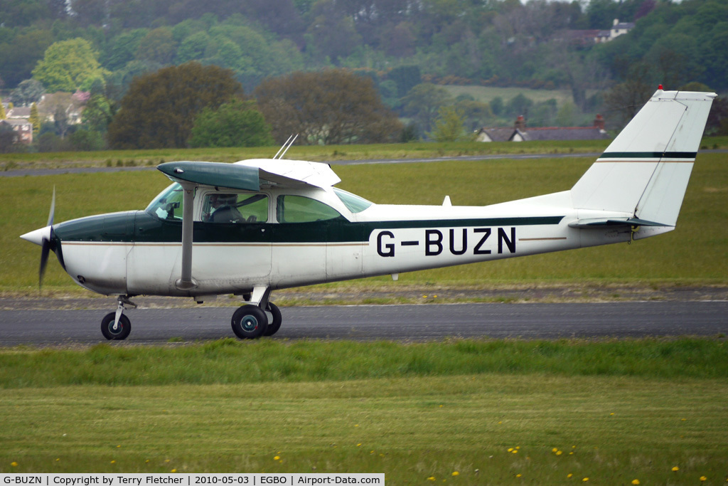 G-BUZN, 1967 Cessna 172H C/N 17256056, 1967 Cessna CESSNA 172H at Wolverhampton on 2010 Wings and Wheels Day