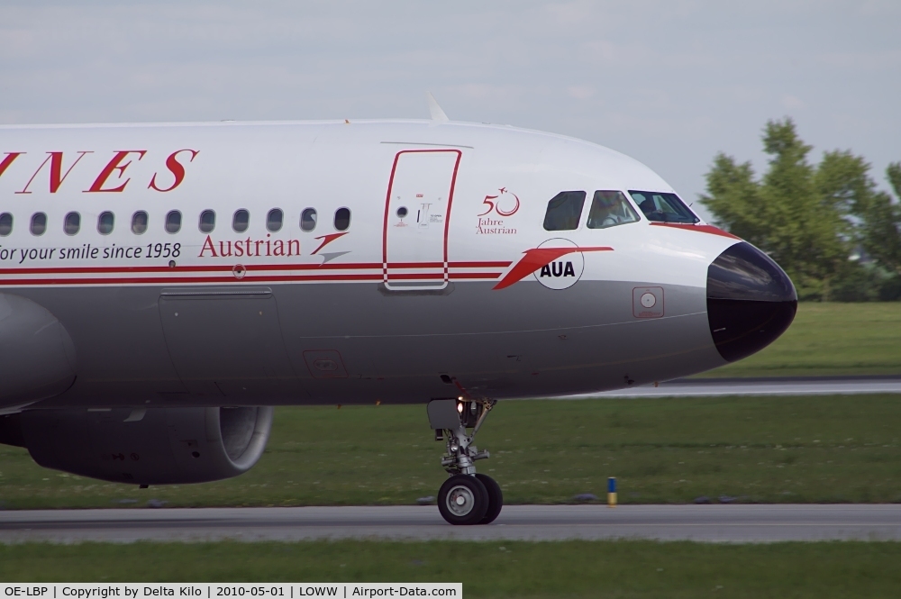 OE-LBP, 1998 Airbus A320-214 C/N 797, AUSTRIAN AIRLINES