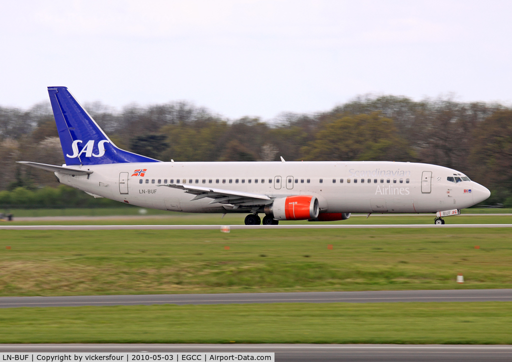 LN-BUF, 1997 Boeing 737-405 C/N 25795, SAS