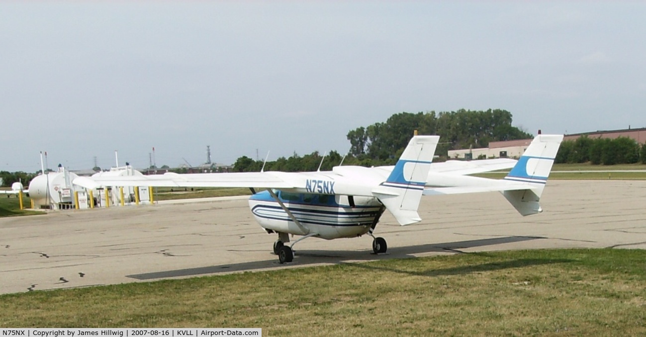 N75NX, 1975 Cessna 337G Super Skymaster C/N 33701660, At Troy - Oakland Airport
