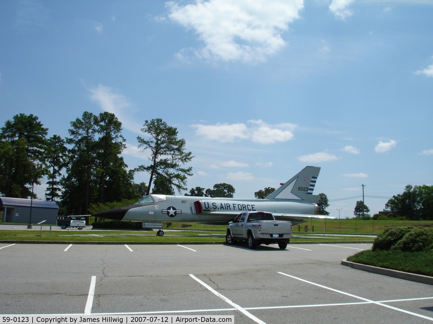 59-0123, 1959 Convair F-106A Delta Dart C/N 8-31-11, At Warner Robins Air Force Musuem
