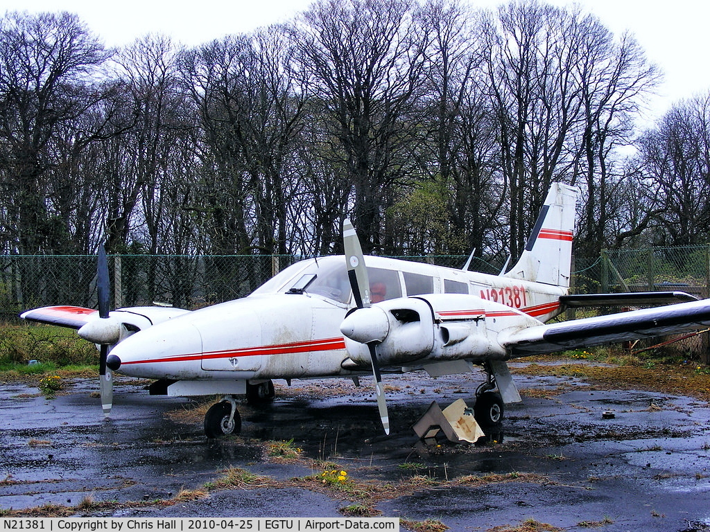 N21381, 1973 Piper PA-34-200 C/N 34-7350274, Tickton Inc