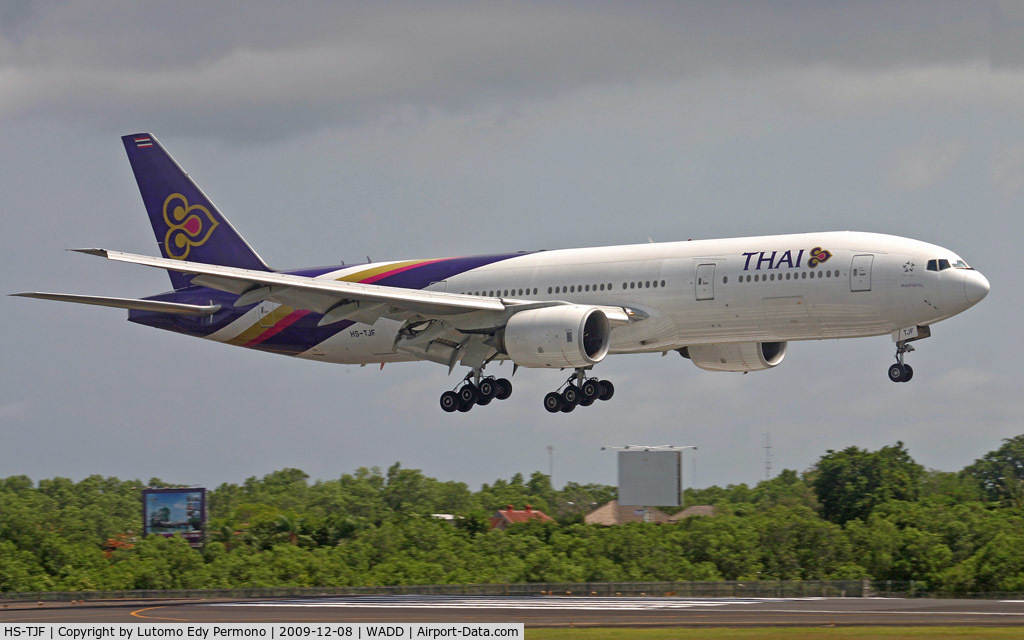 HS-TJF, 1997 Boeing 777-2D7 C/N 27731, Thai Air