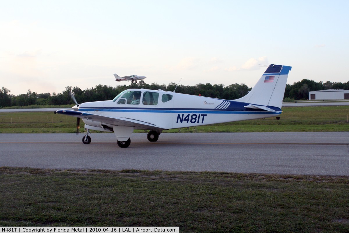 N481T, 1961 Beech 35-A33 Debonair C/N CD-310, Beech 33