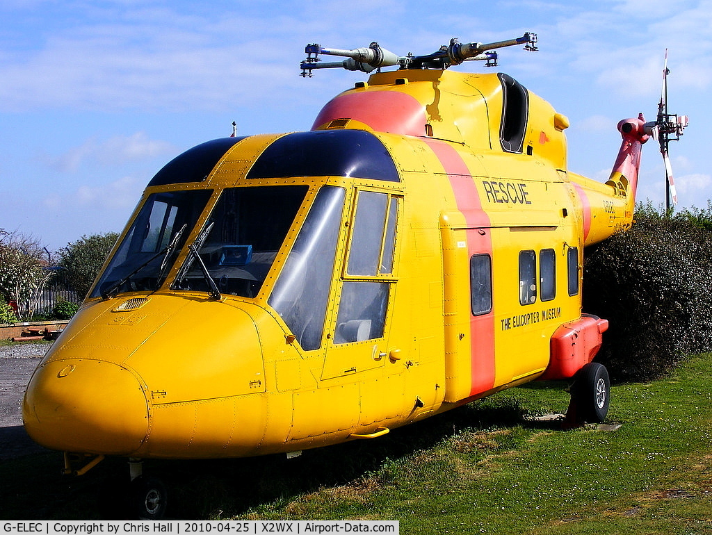 G-ELEC, 1983 Westland WG-30-200 C/N 007, at The Helicopter Museum, Weston-super-Mare