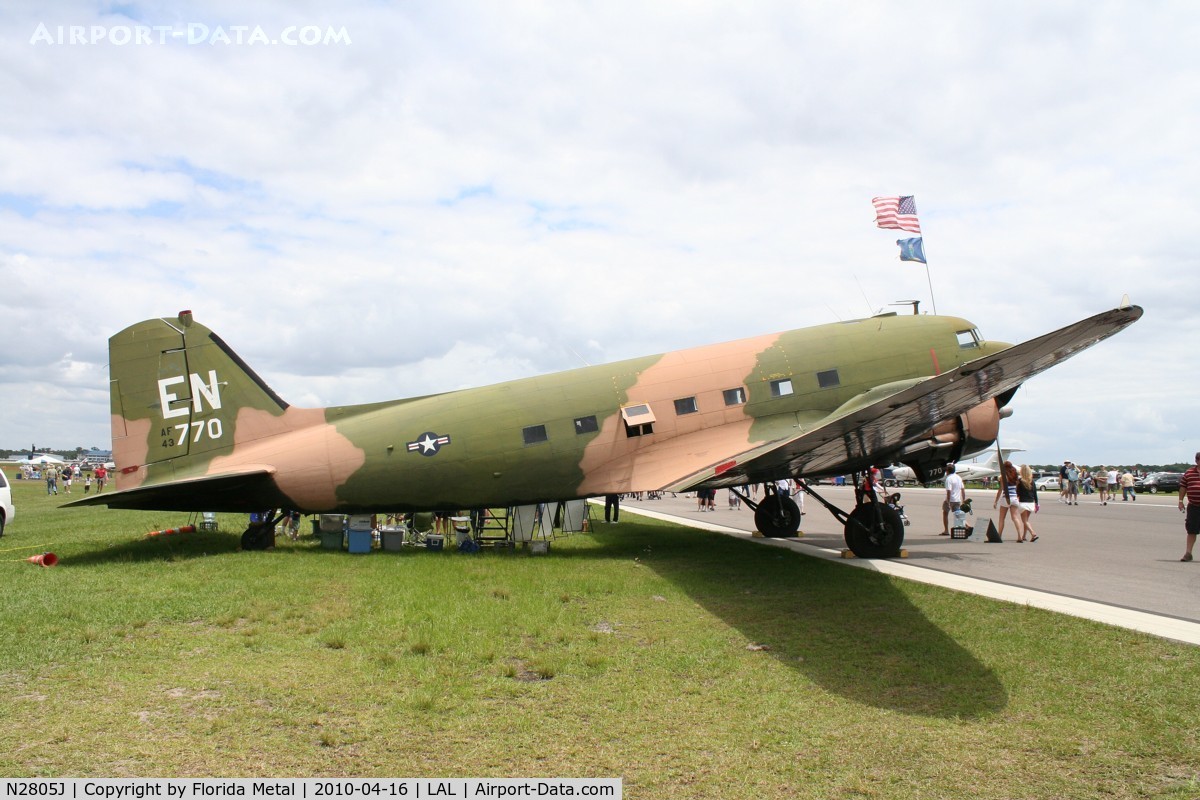 N2805J, 1944 Douglas DC3C-R-1830-90C C/N 20835, C-47
