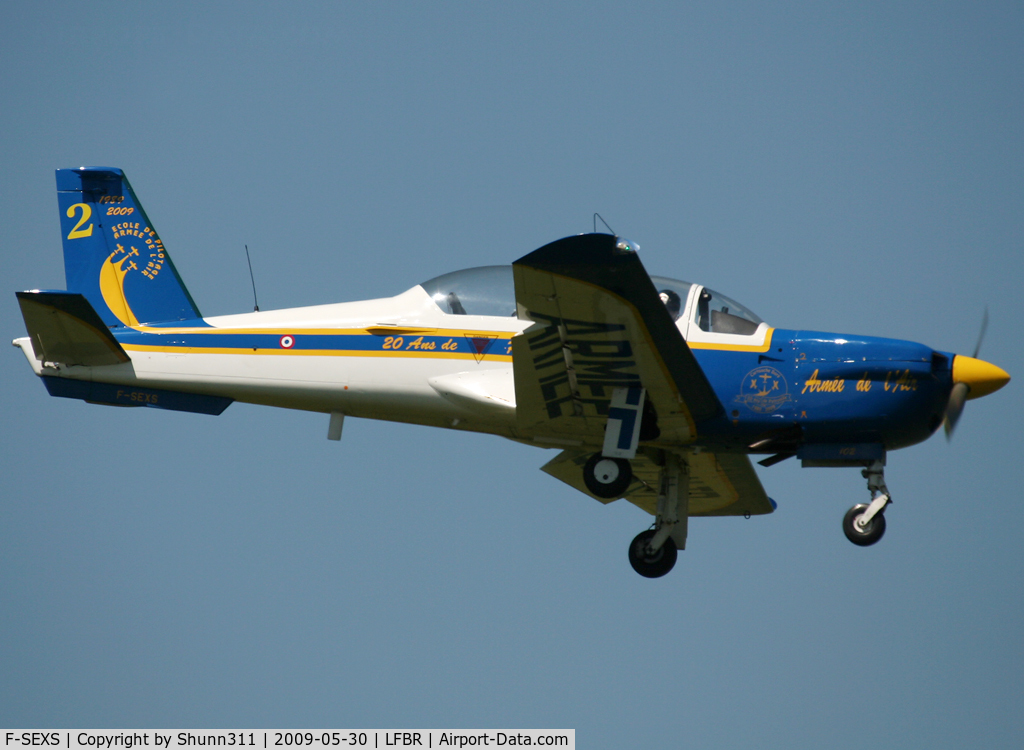 F-SEXS, Socata TB-30 Epsilon C/N 102, On landing after the Show...
