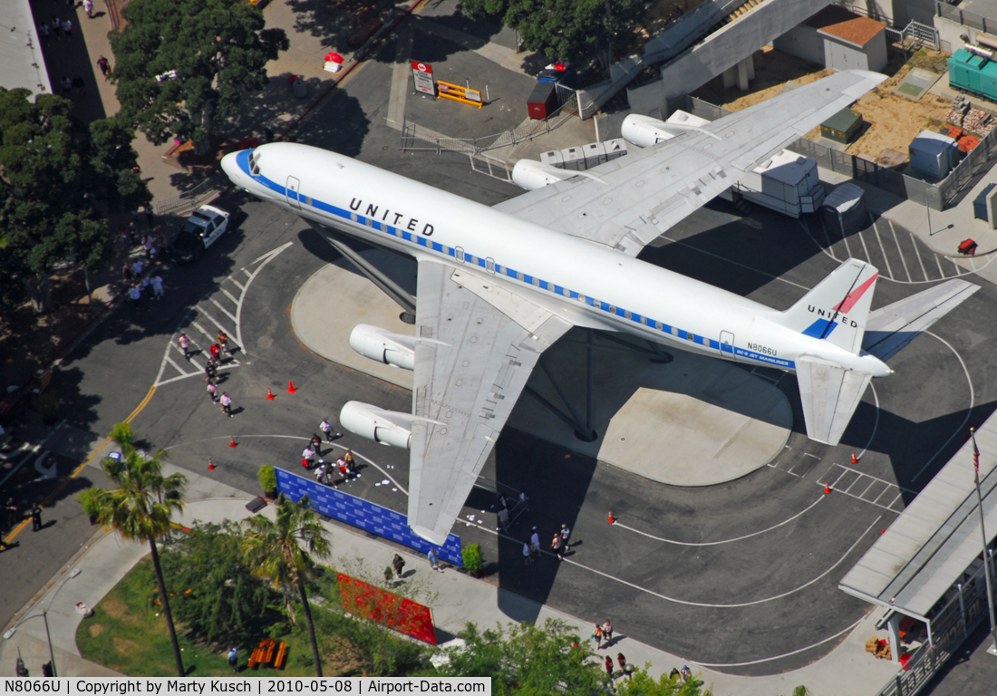 N8066U, 1966 Douglas DC-8-52 C/N 45850, Retired in Los Angeles