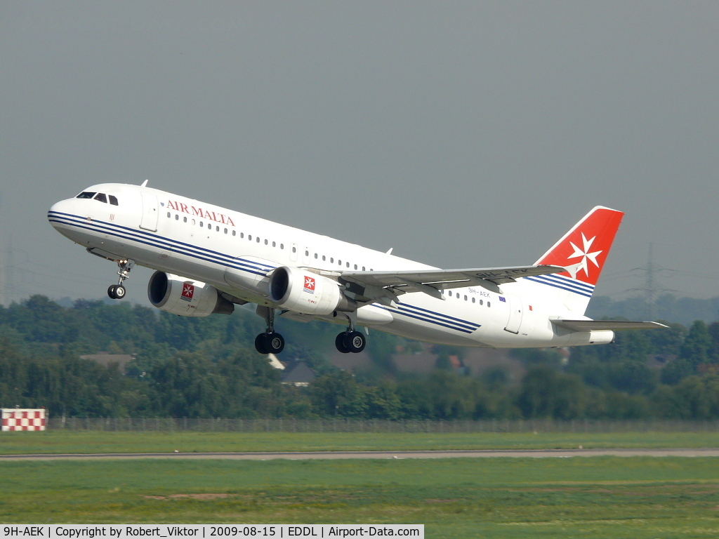 9H-AEK, 2004 Airbus A320-211 C/N 2291, Air Malta; Airbus 320-214