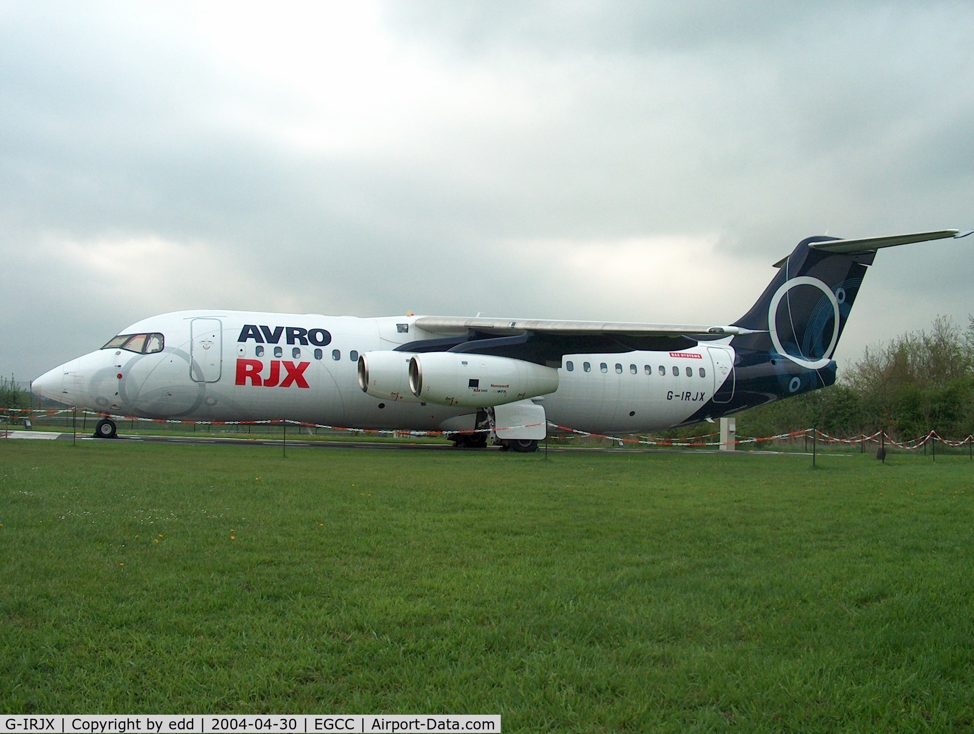 G-IRJX, 2001 British Aerospace Avro 146-RJ100 C/N E3378, The only Rjx100