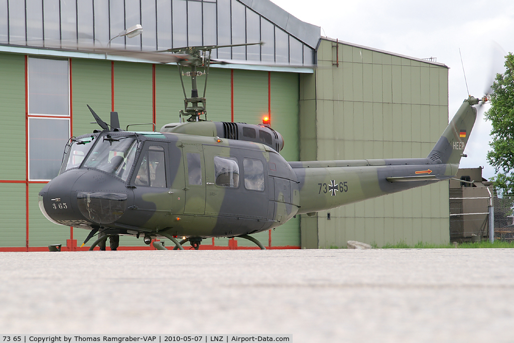 73 65, 1970 Bell (Dornier) UH-1D Iroquois (205) C/N 8485, Germany - Army Bell UH1